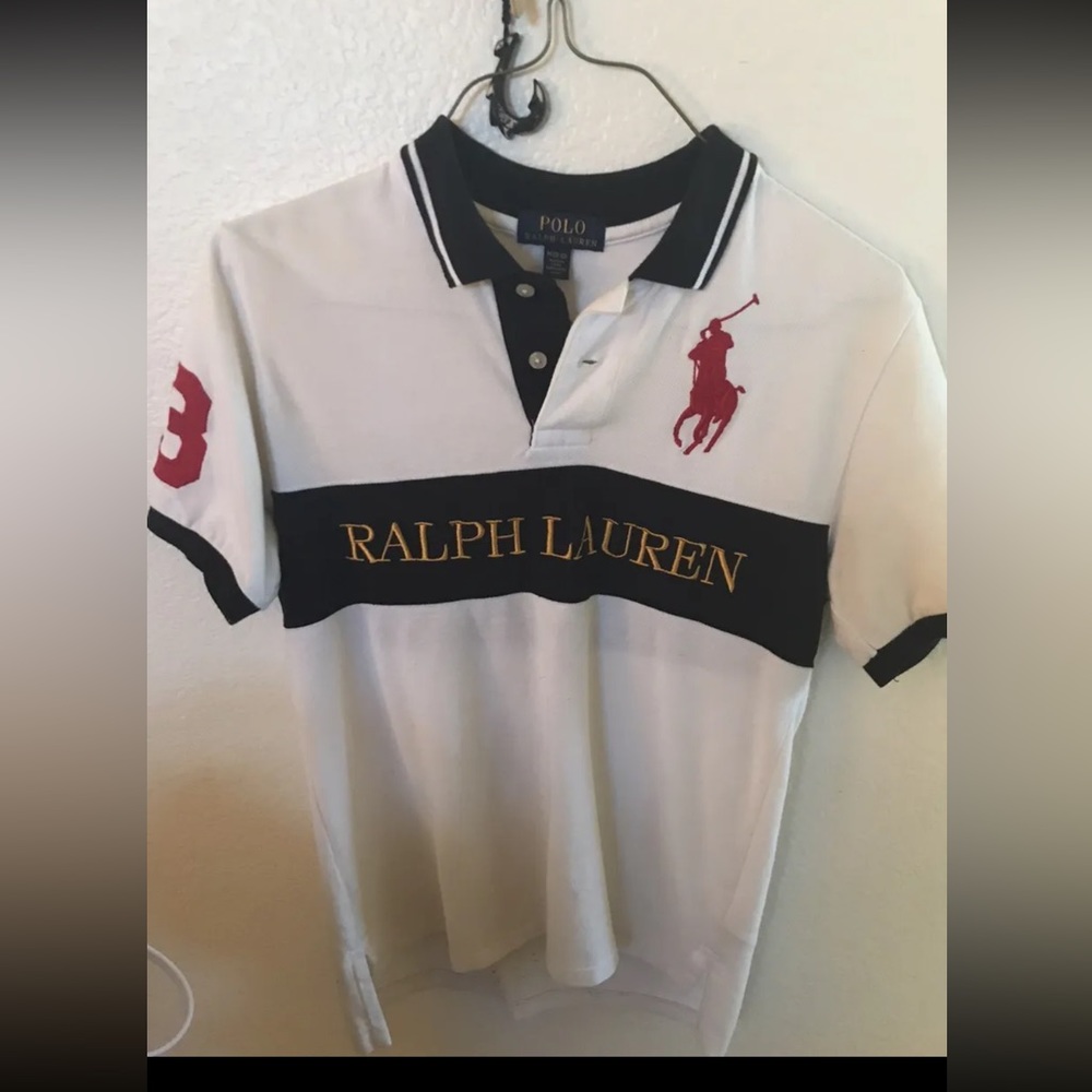 Polo ralph lauren polo shirt M(10-12)